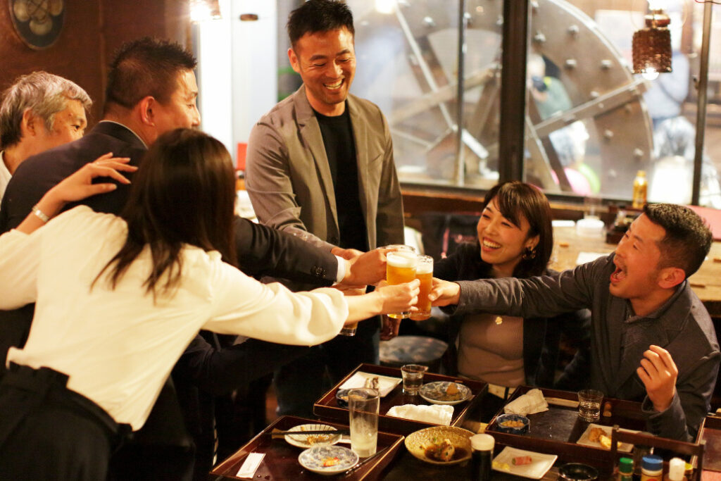 夜懇親会