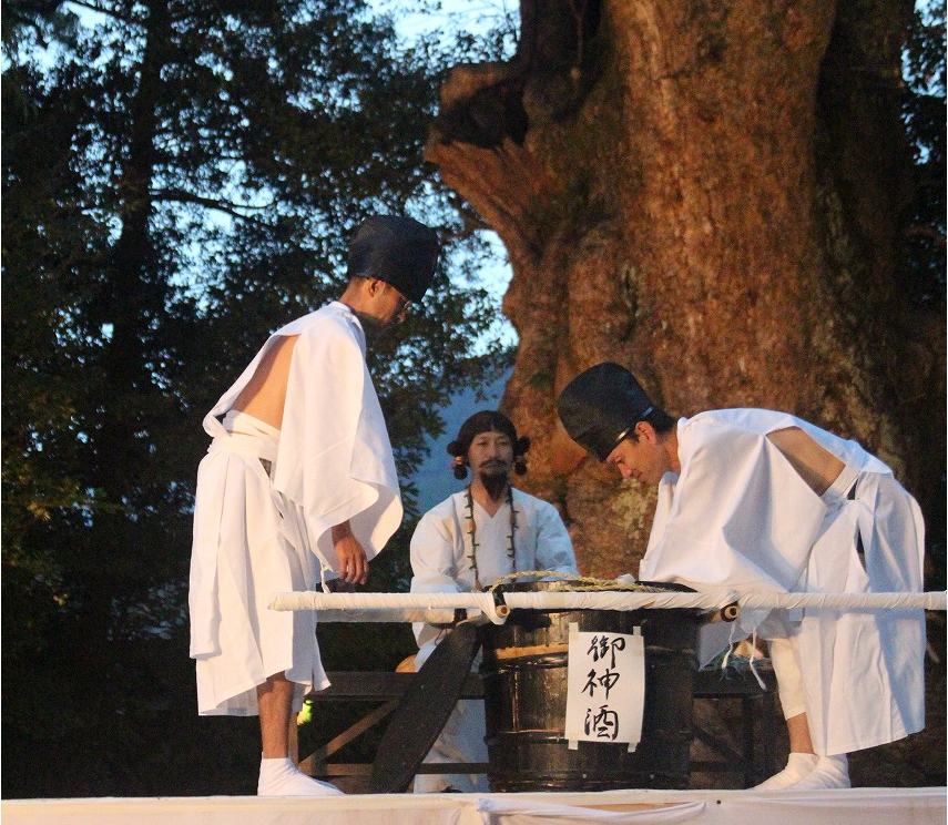 川津来宮神社例大祭の様子