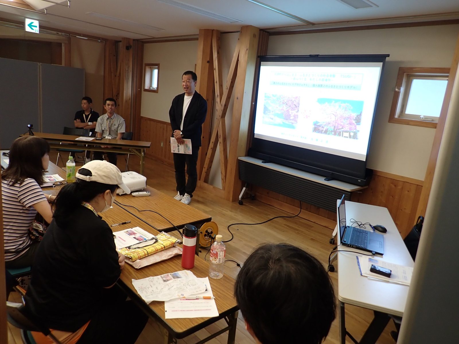 河津町・大川町長のあいさつ